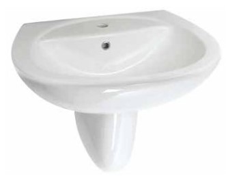 Umivaonik NEWARC - MODERN 60x50cm sa rupom [3801]